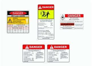Arc Flash Labels and Signs