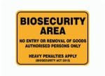 Biosecurity Signs
