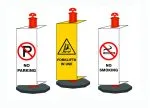 Bollard Signs