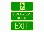 Exit and Evacuation Signs