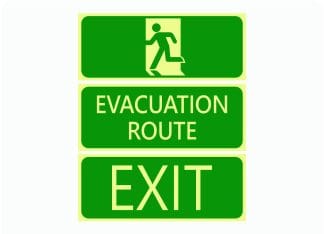 Exit and Evacuation Signs
