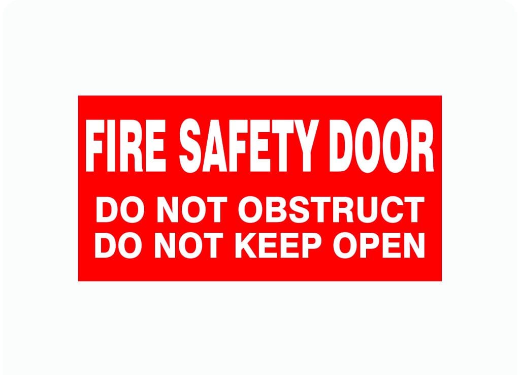 Fire Safety Signs