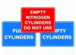 Cylinder Status Signs