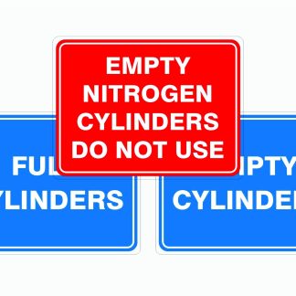 Cylinder Status Signs