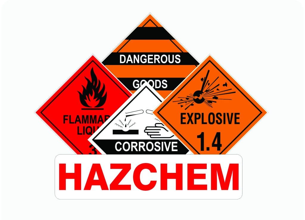 Hazchem Signs