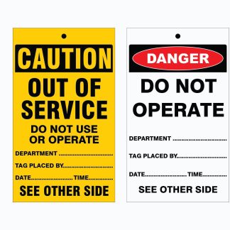 Lockout Tags
