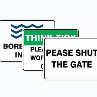 Miscellaneous Signs