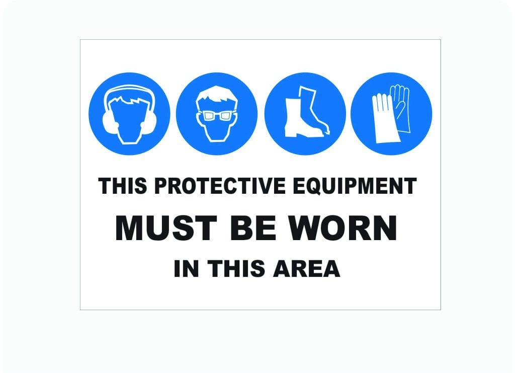 Multi-Condition PPE Signs