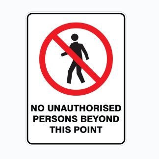 Prohibition Signs