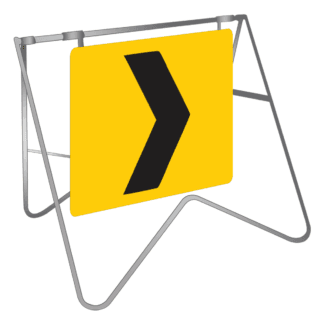 Chevron Swing Stand Sign