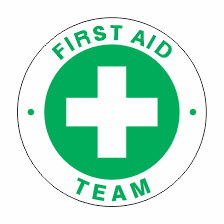 HARD HAT STICKERS_FIRST AID_TEAM