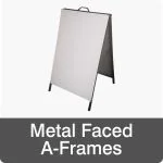 Metal Faced A-Frames