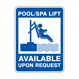 PoolSpa Lift Available upon Request