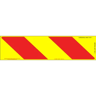 Category 41B Class 1 Reflective Rear Marking Plate