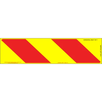 Category 41B Class 1 Reflective Rear Marking Plate