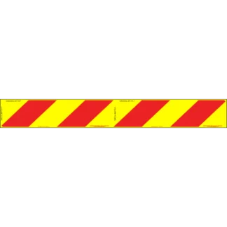 Category 81A Class 1 (400) Reflective Rear Marking Plate