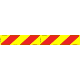 Category 81A Class 1 (400) Reflective Rear Marking Plate