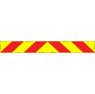 Category 161 Class 1A Pressure Sensitive Reflective Rear Marking Plate