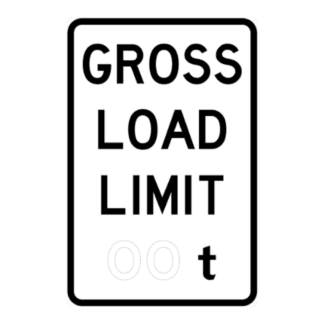 Bridge Load Limit __ t Gross