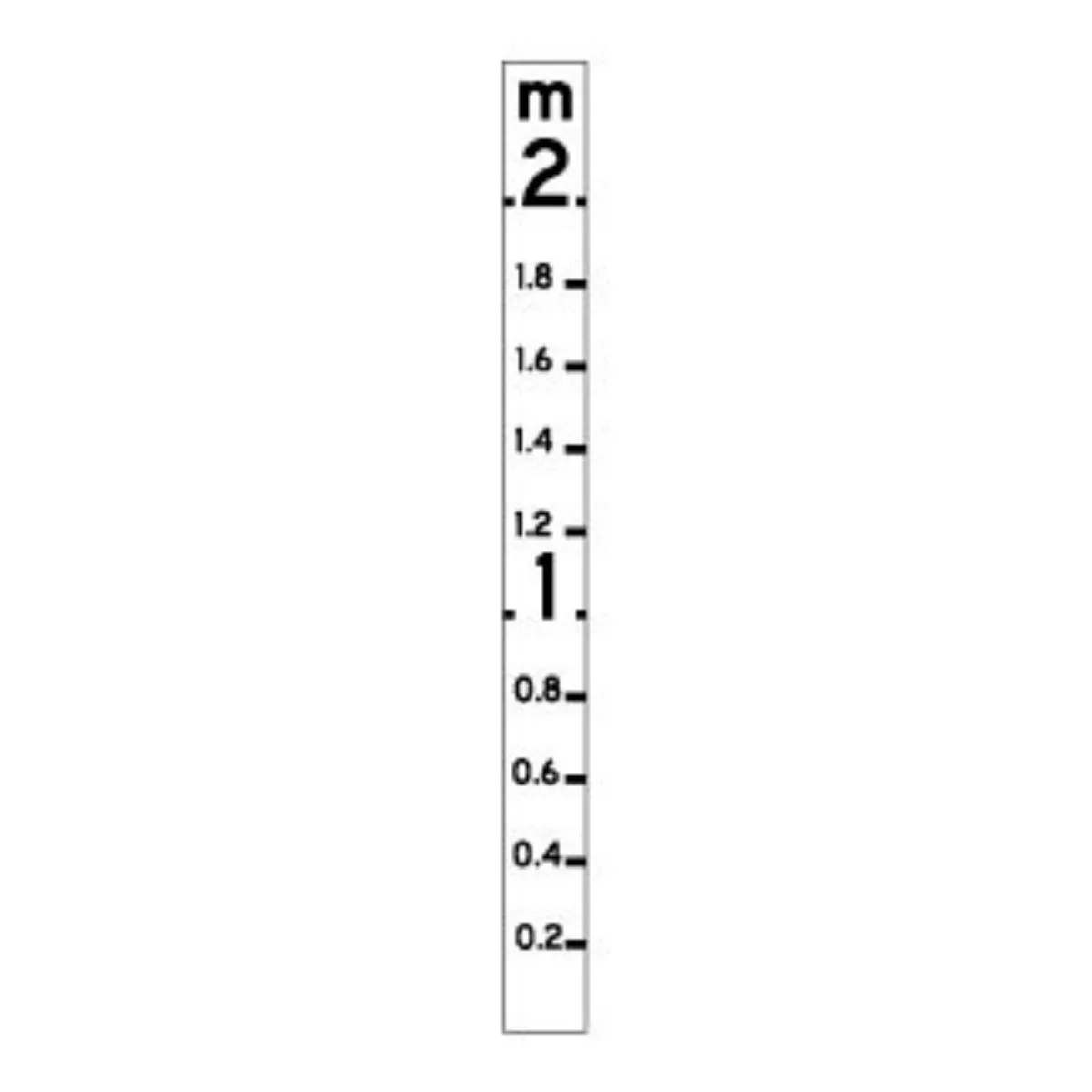 Depth Marker 0-2m (Regulatory)