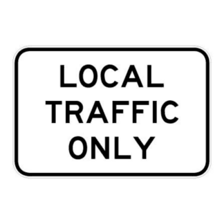 Local Traffic Only (Regulatory)