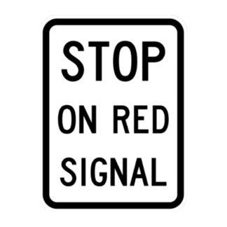 Stop On Red Signal