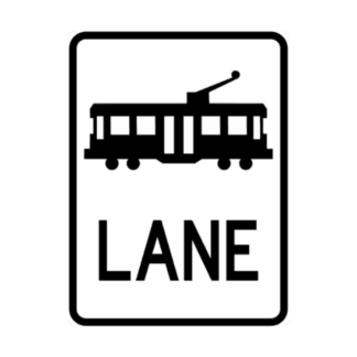 TramLight Rail (symbolic) Lane