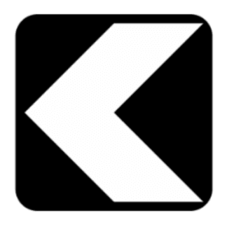 Unidirectional Hazard Marker