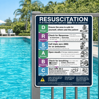 Pool Safety Signs