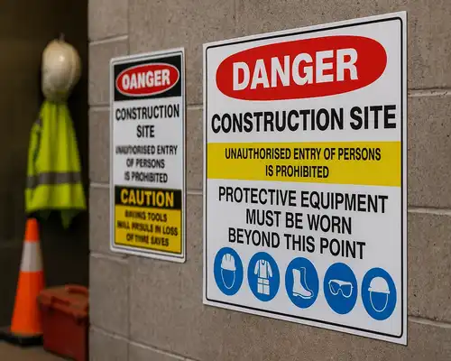 Construction Site Signs