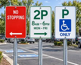 Regulatory Parking Signs