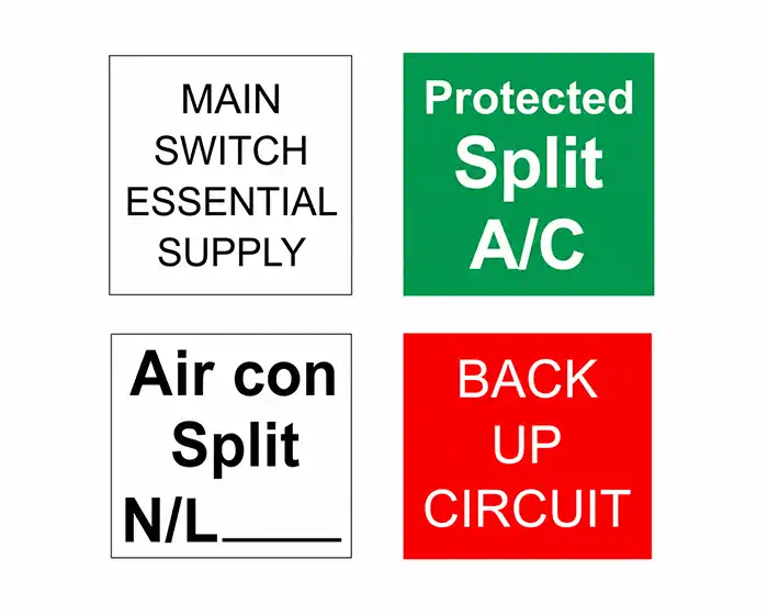 Switchboard Labels